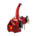 Traktor-Häcksler mit hydraulischen Einzugswalzen