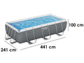 Bestway Power Steel 56441 - 404 x 201 x 100 cm - Aufstellpool