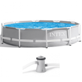 Intex Prisma Frame 26702NP - Ø305x76 cm - Runder Pool + Kartuschenfilterpumpe