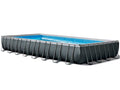 Intex Ultra XTR Frame 26378NP - 975x488x132 cm - Aufstellpool + Reinigungs- und Volleyball-Set